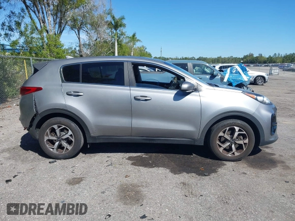 2021 Kia Sportage LX with VIN KNDPM3AC8M7925443, listed as a IAAI auction lot 41861046 with 87,142 mi miles and . Bid and sale history available at carsss.com. Image 14.