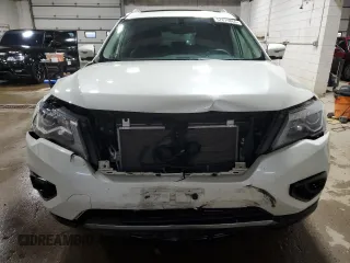 2017 Nissan Pathfinder SL with VIN 5N1DR2MMXHC621655, listed as a Copart auction lot 57874865 with 121,926 mi miles and Salvage title. Bid and sale history available at DreamBid. Image 5.