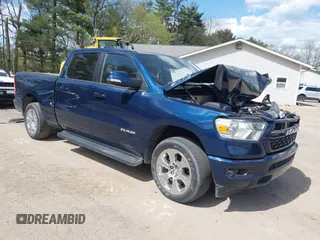 2022 Ram 1500 Big Horn z VIN 1C6RRFMG2NN438866, wystawiony jako IAAI lot #42114487 z przebiegiem 51 433 mil mil oraz . Historia ofert i sprzedaży dostępna na DreamBid. Obrazek 1.