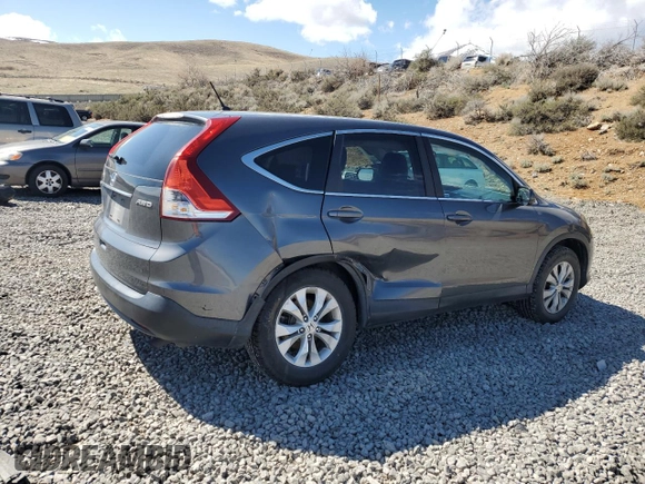 2013 Honda CR-V EX with VIN 2HKRM4H57DH627578, listed as a Copart auction lot 50625525 with 196,841 mi miles and Salvage Title. Bid and sale history available at carsss.com. Image 3.