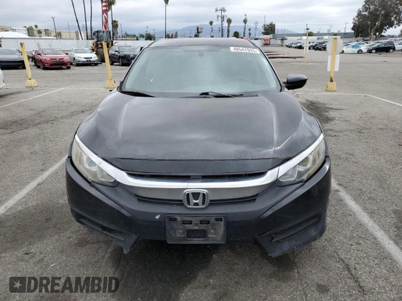 2017 Honda Civic LX with VIN 2HGFC2F55HH505959, listed as a Copart auction lot 48547025 with 185,840 mi miles and Clean Title. Bid and sale history available at DreamBid. Image 5.