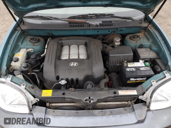 2002 Hyundai Santa Fe GLS with VIN KM8SC73DX2U328945, listed as a Copart auction lot 51134965 with 98,503 mi miles and Non Repairable. Bid and sale history available at carsss.com. Image 12.