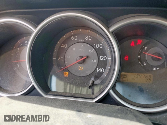 2009 Nissan Versa S with VIN 3N1BC11E39L376873, listed as a Copart auction lot 60299465 with 134,769 mi miles and Salvage title. Bid and sale history available at DreamBid. Image 9.