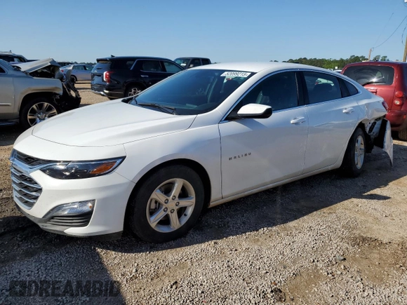 2024 Chevrolet Malibu LS with VIN 1G1ZC5ST1RF191353, listed as a Copart auction lot 52099215 with 14,897 mi miles and Salvage Title. Bid and sale history available at DreamBid. Image 1.