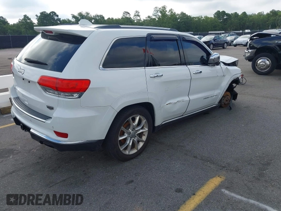 2014 Jeep Grand Cherokee Summit with VIN 1C4RJFJT2EC501235, listed as a IAAI auction lot 42622790 with 160,000 mi miles and . Bid and sale history available at DreamBid. Image 4.