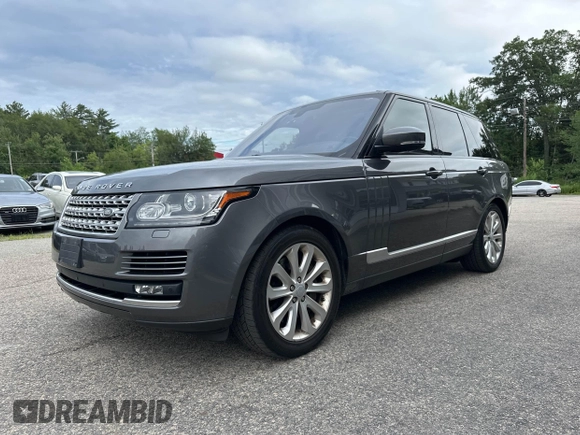 2016 Land Rover Range Rover HSE z VIN SALGS2VF8GA265005, wystawiony jako IAAI lot #42712618 z przebiegiem 97 666 mil mil oraz . Historia ofert i sprzedaży dostępna na DreamBid. Obrazek 2.