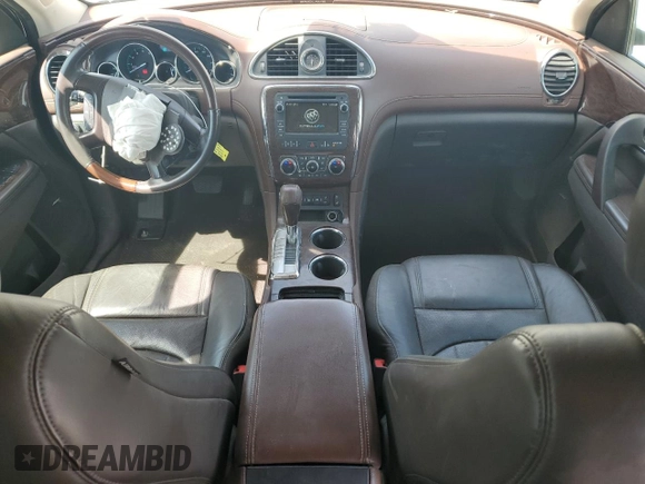 2014 Buick Enclave Premium with VIN 5GAKRCKD4EJ144427, listed as a Copart auction lot 53866595 with 150,755 mi miles and Salvage Title. Bid and sale history available at DreamBid. Image 8.
