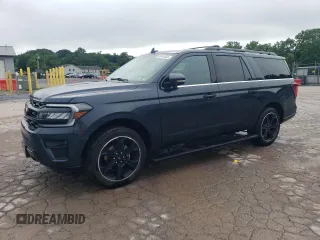 2024 Ford Expedition Max Limited с VIN 1FMJK2A8XREA45702, выставлен на аукционе Copart как лот 61544555 с пробегом 17 179 миль миль и Списание • Salvage title. История ставок и продаж доступна на DreamBid. Изображение 1.