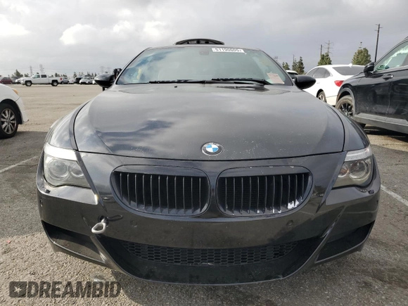 2008 BMW 6 Series M6 with VIN WBSEH93528CY24868, listed as a Copart auction lot 51190605 with 97,311 mi miles and Clean Title. Bid and sale history available at DreamBid. Image 5.