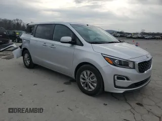 2021 Kia Sedona EX with VIN KNDMB5C1XM6667612, listed as a Copart auction lot 44791325 with 51,120 mi miles and Salvage Title. Bid and sale history available at carsss.com. Image 4.