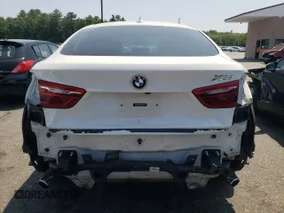 2017 BMW X6 xDrive35i with VIN 5UXKU2C31H0X46966, listed as a Copart auction lot 54452813 with 87,234 mi miles. Bid and sale history available at carsss.com. Image 6.