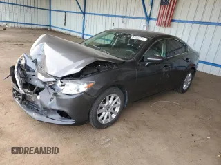 2014 Mazda 6 i Sport with VIN JM1GJ1U69E1150982, listed as a Copart auction lot 87107214 with Not Provided miles and Salvage Title. Bid and sale history available at DreamBid. Image 1.