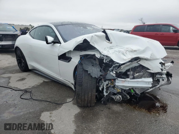 2020 Jaguar F-Type with VIN SAJD51EE2LCK68873, listed as a Copart auction lot 42095325 with 8,423 mi miles and Non Repairable. Bid and sale history available at DreamBid. Image 4.