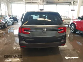 2024 Honda Odyssey Elite with VIN 5FNRL6H92RB037361, listed as a IAAI auction lot 40989243 with 15,636 mi miles. Bid and sale history available at carsss.com. Image 17.
