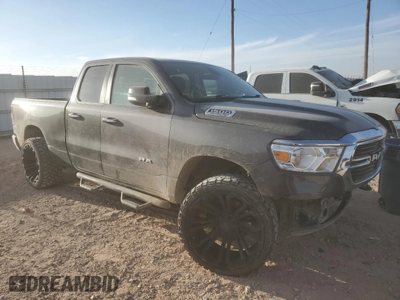 2020 Ram 1500 Big Horn with VIN 1C6RREBT2LN139160, listed as a Copart auction lot 45649495 with 129,247 mi miles and Salvage title. Bid and sale history available at DreamBid. Image 4.