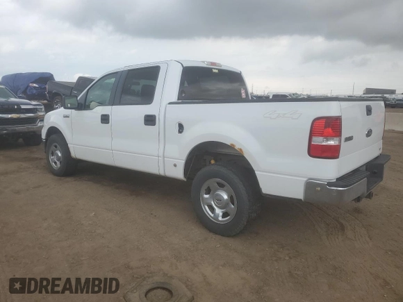 2008 Ford F-150 XLT with VIN 1FTPW145X8FB74465, listed as a Copart auction lot 60097495 with 253,555 mi miles and Clean title. Bid and sale history available at DreamBid. Image 2.