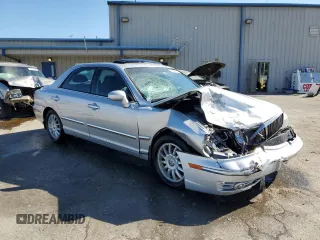 2005 Hyundai XG with VIN KMHFU45E35A411836, listed as a Copart auction lot 77821574 with 101,867 mi miles and Salvage Title. Bid and sale history available at carsss.com. Image 4.