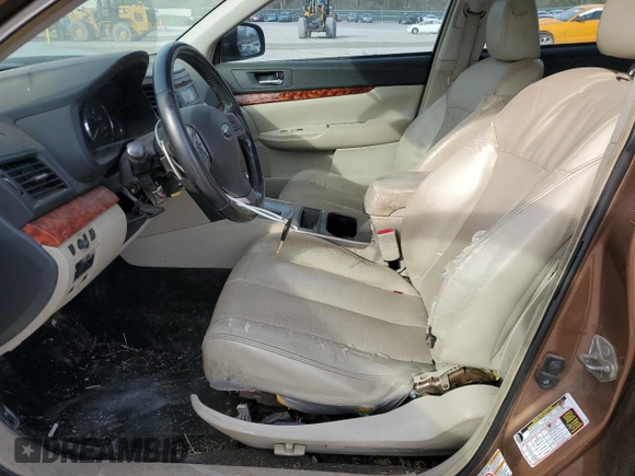 2012 Subaru Legacy 2.5i Premium with VIN 4S3BMBB67C3025684, listed as a Copart auction lot 51337685 with 247,240 mi miles and Salvage Title. Bid and sale history available at carsss.com. Image 7.