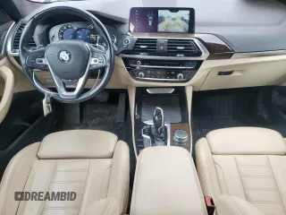 2018 BMW X3 xDrive30i with VIN 5UXTR9C56JLD69140, listed as a Copart auction lot 47052265 with 70,640 mi miles and Salvage Title. Bid and sale history available at DreamBid. Image 8.