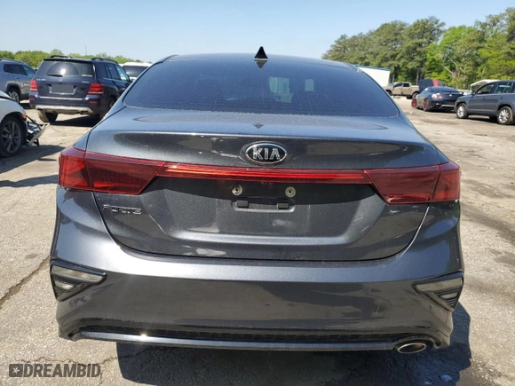 2021 Kia Forte LXS with VIN 3KPF24AD8ME386693, listed as a Copart auction lot 51935345 with 22,249 mi miles and Salvage Title. Bid and sale history available at carsss.com. Image 6.