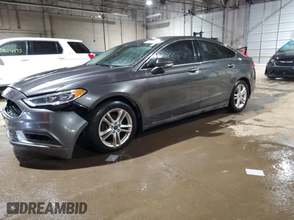 2018 Ford Fusion SE with VIN 3FA6P0HD1JR202477, listed as a Copart auction lot 51457585 with 137,014 mi miles and Clean Title. Bid and sale history available at carsss.com. Image 1.