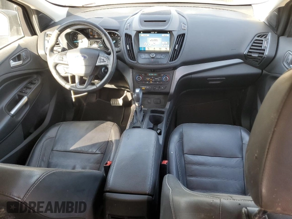 2018 Ford Escape SEL with VIN 1FMCU9HD7JUD59560, listed as a Copart auction lot 46841965 with 70,664 mi miles and Salvage Title. Bid and sale history available at carsss.com. Image 8.