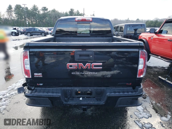 2022 GMC Canyon 4WD AT4 w/Leather with VIN 1GTG6FEN0N1297924, listed as a Copart auction lot 83185054 with 0 mi miles and Salvage Title. Bid and sale history available at carsss.com. Image 6.