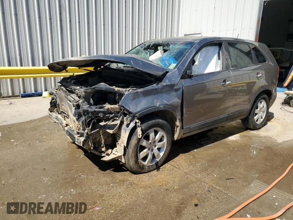 2012 Kia Sorento LX with VIN 5XYKT3A12CG190620, listed as a Copart auction lot 48409665 with Not Provided miles and Salvage Title. Bid and sale history available at DreamBid. Image 1.