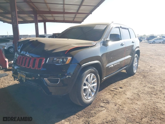 2021 Jeep Grand Cherokee Laredo X with VIN 1C4RJEAG4MC739342, listed as a IAAI auction lot 41302550 with 37,429 mi miles. Bid and sale history available at carsss.com. Image 17.