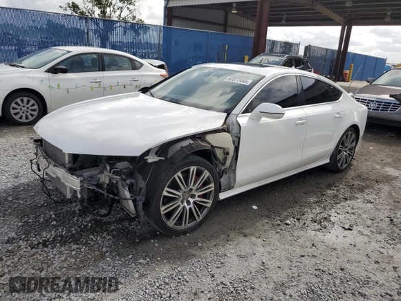 2012 Audi A7 Prestige с VIN WAU2GAFC4CN056443, выставлен на аукционе Copart как лот 60077495 с пробегом 182 818 миль миль и Списание • Salvage title. История ставок и продаж доступна на DreamBid. Изображение 1.
