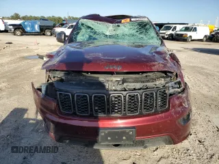 2021 Jeep Grand Cherokee 80th Anniversary с VIN 1C4RJEBG2MC538702, выставлен на аукционе Copart как лот 47698475 с пробегом 79 429 миль миль и На запчасти • Non repairable. История ставок и продаж доступна на DreamBid. Изображение 5.