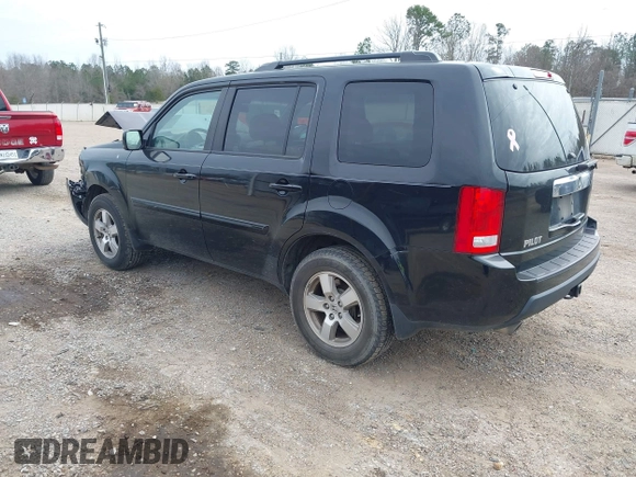 2011 Honda Pilot EX-L with VIN 5FNYF3H6XBB030039, listed as a IAAI auction lot 41596617 with 116,961 mi miles and . Bid and sale history available at DreamBid. Image 3.