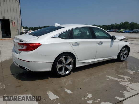 2019 Honda Accord Touring with VIN 1HGCV2F94KA032996, listed as a Copart auction lot 60283715 with 57,365 mi miles and Salvage title. Bid and sale history available at DreamBid. Image 3.