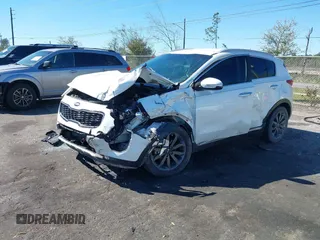 2018 Kia Sportage EX with VIN KNDPN3ACXJ7470734, listed as a IAAI auction lot 41859915 with 123,918 mi miles and . Bid and sale history available at DreamBid. Image 17.