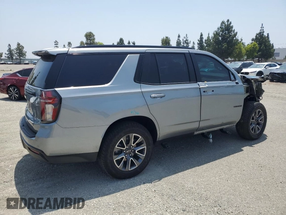 2023 Chevrolet Tahoe Z71 z VIN 1GNSKPKD9PR525616, wystawiony jako Copart lot #58828215 z przebiegiem 14 698 mil mil oraz Szkoda całkowita • Salvage title. Historia ofert i sprzedaży dostępna na DreamBid. Obrazek 3.