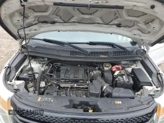 2014 Ford Utility Police Interceptor with VIN 1FM5K8AR9EGC40024, listed as a Copart auction lot 80796454 with 113,573 mi miles and Salvage Title. Bid and sale history available at carsss.com. Image 13.