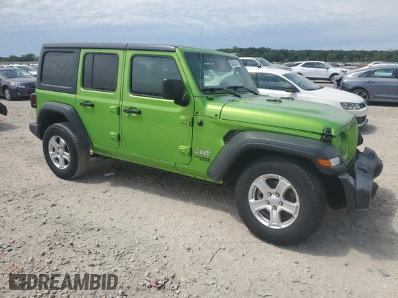2020 Jeep Wrangler Unlimited Sport S с VIN 1C4HJXDN2LW113951, выставлен на аукционе Copart как лот 58082405 с пробегом 122 591 миль миль и Списание • Salvage title. История ставок и продаж доступна на DreamBid. Изображение 4.