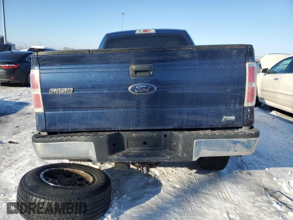 2010 Ford F-150 XL with VIN 1FTFX1EV5AFA07606, listed as a Copart auction lot 88846445 with 260,949 mi miles and Salvage Title. Bid and sale history available at carsss.com. Image 6.