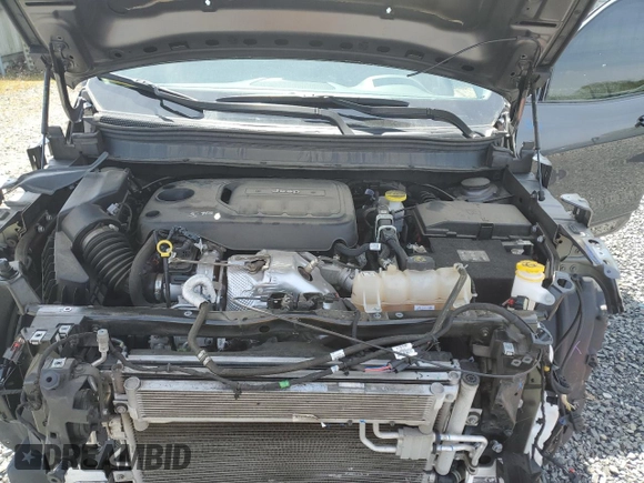 2022 Jeep Cherokee Latitude Lux with VIN 1C4PJMMN4ND503829, listed as a Copart auction lot 52988705 with 55,385 mi miles and Salvage title. Bid and sale history available at DreamBid. Image 12.