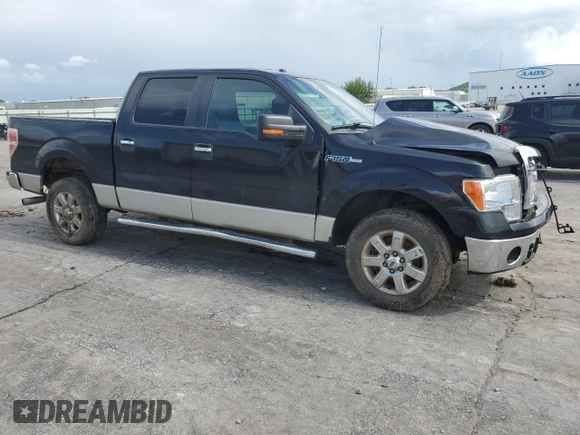 2014 Ford F-150 XL with VIN 1FTFW1CF6EFC07818, listed as a Copart auction lot 56003585 with 153,562 mi miles and Salvage title. Bid and sale history available at DreamBid. Image 4.