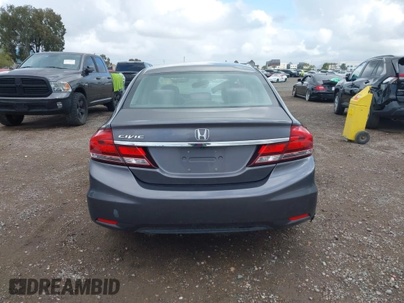 2014 Honda Civic Sedan LX with VIN 19XFB2F54EE032323, listed as a IAAI auction lot 41914357 with 133,223 mi miles. Bid and sale history available at carsss.com. Image 17.