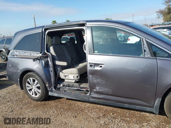 2017 Honda Odyssey EX-L with VIN 5FNRL5H6XHB022539, listed as a IAAI auction lot 41702635 with 51,881 mi miles and . Bid and sale history available at DreamBid. Image 6.
