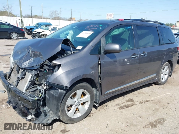 2020 Toyota Sienna LE Auto Access Seat with VIN 5TDKZ3DC3LS040255, listed as a IAAI auction lot 41720899 with 100,180 mi miles and . Bid and sale history available at DreamBid. Image 17.