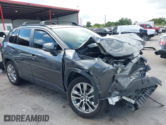 2021 Toyota RAV4 XLE Premium with VIN 2T3C1RFVXMC111658, listed as a IAAI auction lot 42594838 with 58,734 mi miles and . Bid and sale history available at DreamBid. Image 1.