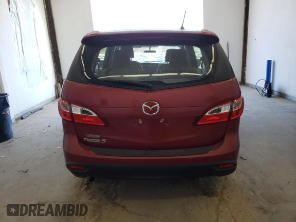 2015 Mazda 5 Touring with VIN JM1CW2CL7F0179885, listed as a Copart auction lot 82764993 with 31,306 mi miles and Salvage Title. Bid and sale history available at carsss.com. Image 6.