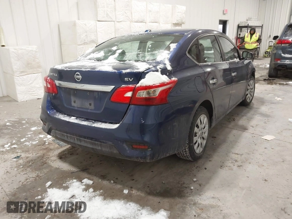 2017 Nissan Sentra S with VIN 3N1AB7AP0HY324119, listed as a IAAI auction lot 41390178 with 51,082 mi miles and . Bid and sale history available at carsss.com. Image 4.