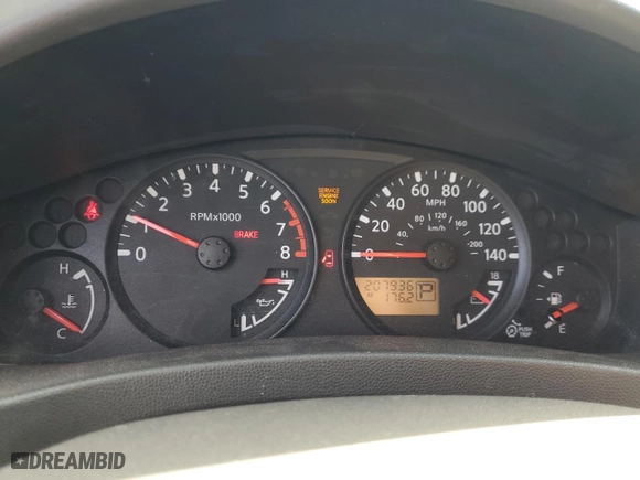 2006 Nissan Xterra SE with VIN 5N1AN08U56C550634, listed as a Copart auction lot 53160535 with 207,936 mi miles and Salvage Title. Bid and sale history available at carsss.com. Image 9.