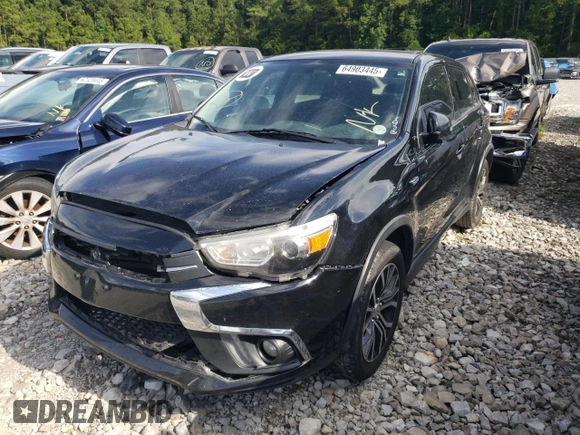 2018 Mitsubishi Outlander SE with VIN JA4AP3AW1JU015633, listed as a Copart auction lot 64903445 with Not provided miles and Clean title. Bid and sale history available at DreamBid. Image 1.