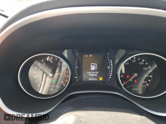 2021 Jeep Compass Altitude with VIN 3C4NJCBB7MT510177, listed as a Copart auction lot 55728605 with 62,197 mi miles and Non repairable. Bid and sale history available at DreamBid. Image 9.