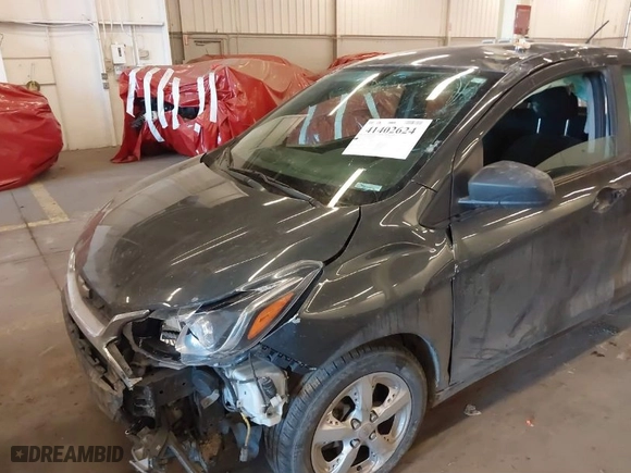 2020 Chevrolet Spark LS with VIN KL8CB6SAXLC468460, listed as a IAAI auction lot 41402624 with 113,097 mi miles. Bid and sale history available at carsss.com. Image 6.